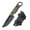 Green, variant on Kizer Cabox D2 Steel Fixed Blade Hunting Knife, 3.35 inch, Micarta Handle with Sheath, EDC