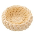 thumbnail image 1 of Lits pour Chats d'Intérieur Chiens, Lit pour Chaton Chiot Chaton Rond Doux Polyester Coton Coussins pour Animaux Lits Lavables, 1 of 5
