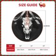 thumbnail image 2 of Sikiie White Black Sheep skull Christmas Tree Skirt, Christmas Tree Decorations, Christmas Decor, Tree Mat Decoration(30-48IN)-48", 2 of 6