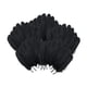 thumbnail image 5 of 100 piezas de plumas artesanales para uso decorativo, accesorios hechos a mano para joyería. Negro, 5 of 9