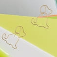 thumbnail image 3 of 50Pcs Decorative Paper Clips Cute Paper Clips Dog Shaped Paper Clips Small Dog Paper Clips, 3 of 3