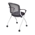 thumbnail image 6 of Cain 48" x 24" Training Table- Maple & 2 Cadence Nesting Chairs- Black, 6 of 7