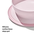 thumbnail image 4 of Plato con base antideslizante OXO Tot Stick and Stay - Blossom, 4 of 6