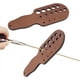 thumbnail image 1 of 2 placas de estirado de alambre, tabla de madera para pulseras tejidas, placa de madera con mango, diámetro de 1,2 a 15,8 mm para la fabricación de joyas., 1 of 6