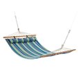 thumbnail image 1 of Bliss Hammocks Caribbean Hammock with Pillow and Hardware, 48 Inch Wide, Candy Stripe, 1 of 17