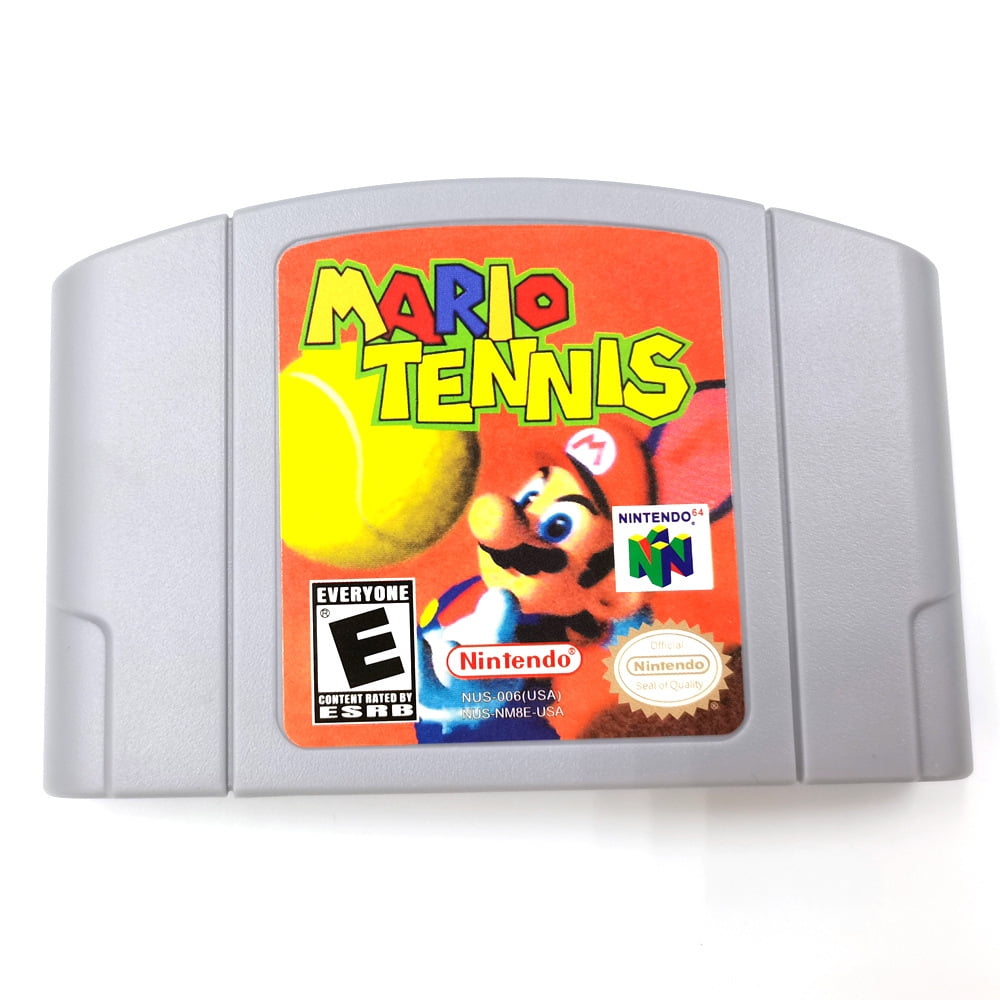Mario Tennis Games Cartridge Card For N64 US Version Walmart mario-tennis-games-cartridge-card-for-n64-us-version-walmart