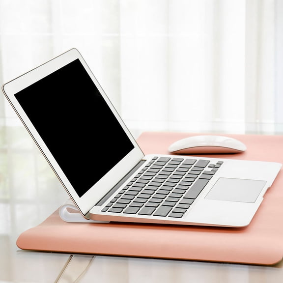 Hytrove Adjustable Laptop Lift Stand with Cooling Support, Plastic, 2pcs Set for Home, Office, and Back to School Use