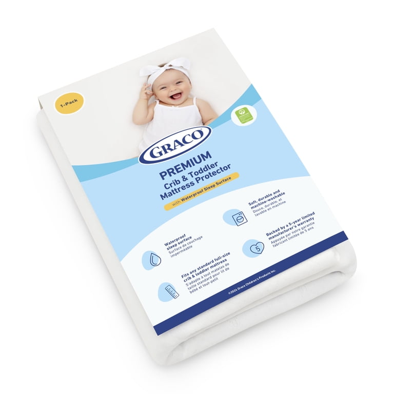 Premium Waterproof Crib Mattress Protector photo 8
