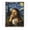 A-#151, variant on Mona Lisa Funny Bathroom Posters Wall Art Decor Cool Meme Retro Vintage Canvas Posters Pictures Prints Signs Restroom Toilet Room Unframed 12x16 Inches