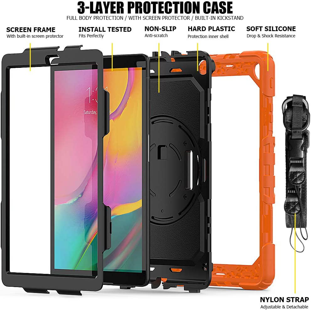 2 Pack pour Samsung Galaxy Tab A 10.1 (2019) T510 T515 Protection ecran en  VERRE TREMPE Film Vitre Ultra Resistant Easy-Install - Cdiscount  Informatique