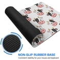 thumbnail image 6 of Long Mouse Pads for Desk,White Cow Head Pattern Desk Mats on Top Of Desks, Desk Mouse Pad Extra Large with 3mm Non-Slip Base and Stitched Edge for Gaming,Office,Work,Home 31.5"x11.8", 6 of 6