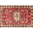 thumbnail image 1 of Ahgly Company Indoor Rectangle Traditional Tangerine Pink Animal Area Rugs, 3' x 5', 1 of 6