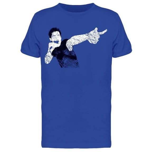 The Rock Singer Tee Men's -Image by Shutterstock Men's T-shirt