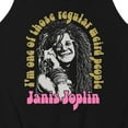 thumbnail image 3 of Janis Joplin - One Of Those Regular Weird People - Men's Jersey Tank Top, 3 of 5
