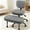 Gray, variant on Designed for Cross-Legged Sitters - Dhole Ergonomic Chair with Backrest & Footrest, Perfect for Fidgeting, ADHD Focus, Office Work and Home Meditation, Adjustable with Wheels - Black