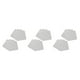 thumbnail image 3 of Naiovety 4 pack/lote almohadillas antideslizantes pinzas fáciles de instalar con característica aspiradora lavable y reutilizable blanco 8 Type1 NO1, 3 of 6
