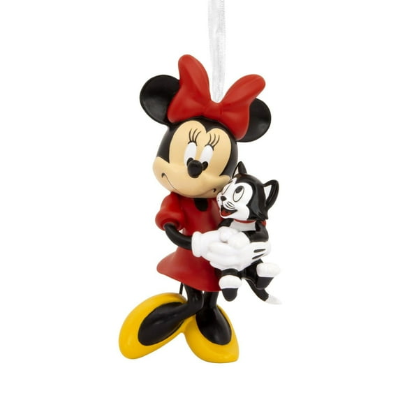 Hallmark Christmas Ornament (Disney Minnie Mouse Holding Kitten)