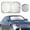 C, variant on Car Sun Shades For Front Car Black-out Curtains Coated Cloth Double Memory Steel Ring Car Curtains Reflector Block New