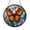 Acrylic 3.5 Inch, variant on Decorative Monarch Butterfly Faux Stained Glass Window Cling, Glossy Double Sided Translucent Nature Window Decal for Living Room Bedroom