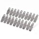 thumbnail image 1 of 20 pinzas de ropa de acero inoxidable, abrazaderas metálicas para lavandería, pasadores de metal para colgar, clips Shytmv, 1 of 4