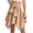 Bm 01 Khaki, variant on Women's Skirt Elastic High Waist Skirt Western Boho Skirt Ruffle Asymmetrical Country Cowgirl Beach Skirt