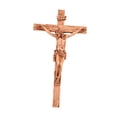 thumbnail image 3 of Crucifijo de pared, Jesús, coleccionable, cruces católicas colgantes de resina para oficina y Naranja, 3 of 9