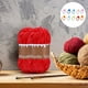 thumbnail image 3 of Funda de almohada tejida a mano con hilo de crochet en una bola de lana de terciopelo agradable y suave, 3 of 5
