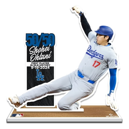 Shohei Ohtani Los Angeles Dodgers 12 Limited Edition 50/50 Player Standee Desktop Display Shohei Ohtani Los Angeles Dodgers 12 Limited Edition 50/50 Player Standee Desktop Display