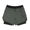 thumbnail image 4 of Mens Shorts, Running Shorts for Men, Muscle Men's Sports Shorts for Summer Fitness Running Training Breathable and Casual Double-layer 2-in-1 Five Inch Shorts, 4 of 6