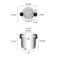 thumbnail image 2 of Excellante Stainless steel 50 cup/ 100 bowls electric commercial rice warmer (not a rice cooker), comes in each, 2 of 2