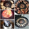 thumbnail image 4 of Wosthever Bbq del acero inoxidable del metal 22 con el embudo no magnético para el acero inoxidable de la preservación del calor 304 Kits de desorden para acampar, 4 of 6
