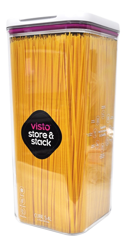 Visto Store and Stack Food Storage Cube 5.7 Quarts