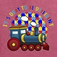 thumbnail image 6 of Wild Bobby Its Okay to Be Different | Train Autism Awareness Unisex Hoodie Sweatshirt, 6 of 6