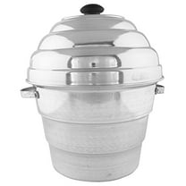 Aluminium Idli Dhokla Cooker & Steamer - Silver, 2 Liters | 1 Pot  1 Lid  3 Idli Plates  2 Dhokla Plates  Momos Plate - Heavy Gauge For Kitchen Purpose | Multi Purpose Steamer For Idli, Dhokla, Momo