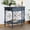 Blue, variant on CBJCBJ Narrow Console Table with Charging Station, 2-Tier Simple Entryway Table for Living Room Hallway,Brown