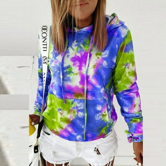 Kiplyki Fall Hoodies Womens Lightweight Long Sleeve Pullover Hooded Tops