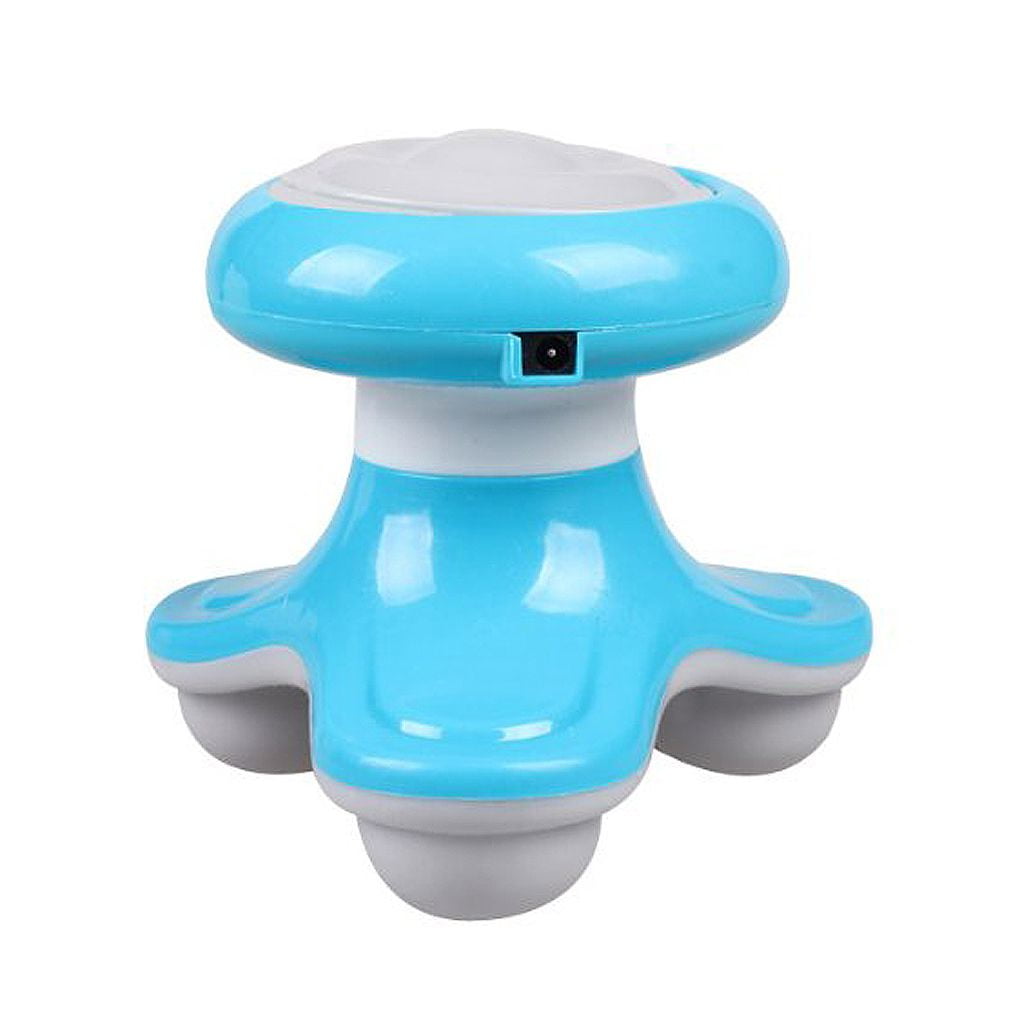 Mini Electric Handled Wave Vibrating Massager USB Battery Body Head