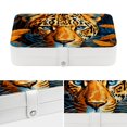 thumbnail image 4 of Leopard Portable PU Leather Travel Jewelry Stand Organizer Box with Removable Compartment and Necklace Holder, 4 of 6