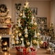 thumbnail image 1 of Adorno Colgante Navideño de Acrílico con Lentejuelas | Colgante Transparente con Efecto Cristal | Decoración Navideña Ligera E Irrompible para Árboles, Ventanas, Paredes y Porches., 1 of 6