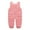 Pink, variant on Usaibhir Toddler Unisex Winter Snow Pants Down Puffer Warm Overall Windproof Fleece Lined Jumpsuit 1-4T