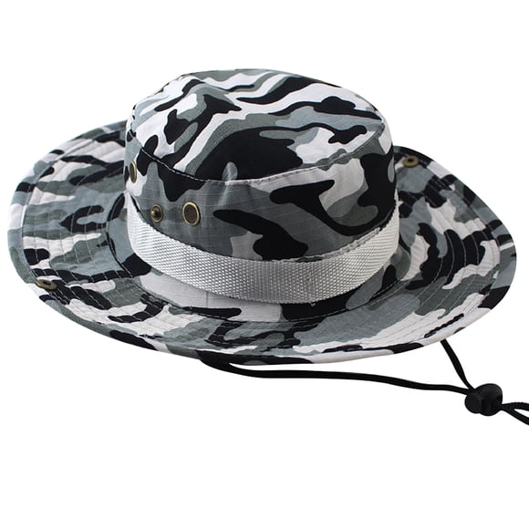 Uqiangy Sombreros Para El Sol De Hombres Mens Straw Sun Hat Packable Sun Hat Bucket Hats for Men Straw Hats for Men Sun Protection Bucket Hat Beach Hats for Men Black1