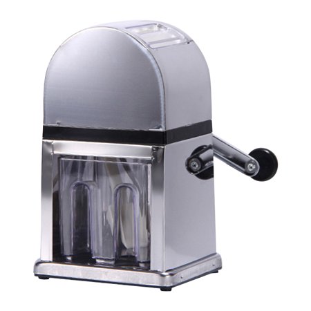 Stainless Steel Manual Ice Crusher Mini Ice Shaver Chopper Manual