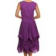 thumbnail image 2 of Sakkas Elsa's Rainbow Two Way Dress - Purple - One Size, 2 of 4