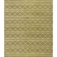 thumbnail image 2 of Unique Loom Outdoor Trellis Collection Area Rug - Dalyan (10'  x 12' Rectangle Green/Ivory), 2 of 9
