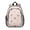 Princess and Fairy, variant on Princess and Dress Pink Pattern Backpack for School, Cute School Bag with Adjustable Shoulder Straps and Padded Back, 15"x11.42"x5.5"