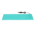 thumbnail image 3 of Foldable Silicone Keyboard, 108 Keys USB Wired Waterproof Rollup Keyboard, Dustproof Anti Oil Computer Keyboard for PC Notebook Laptop, Mute Typing, 3 of 7