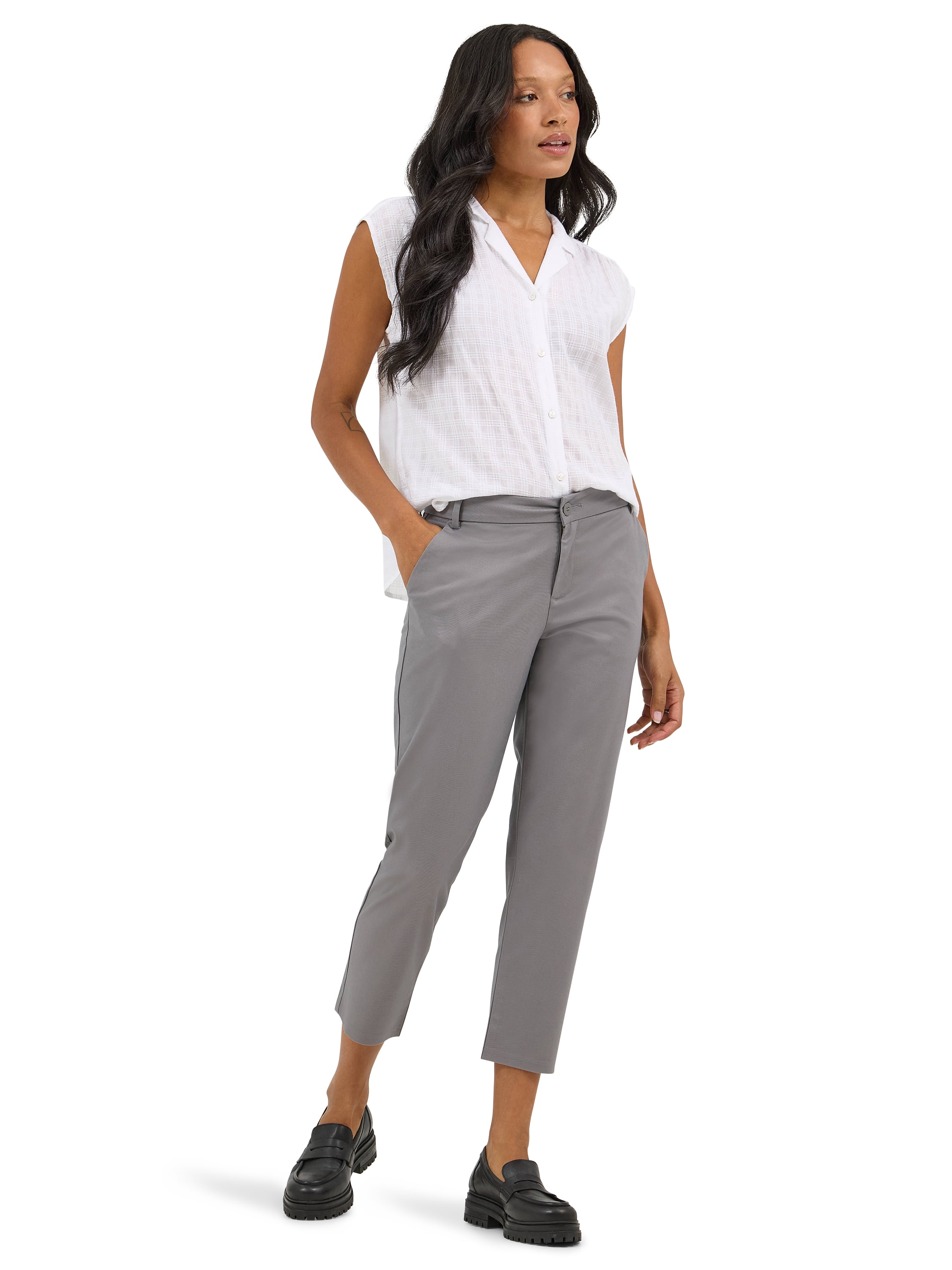 Lee® Women's Wrinkle Free Capri, Sizes 2-18