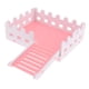 thumbnail image 5 of Juguete de valla de escalera para loros y hámsters, duradero para pequeños Rosado, 5 of 9