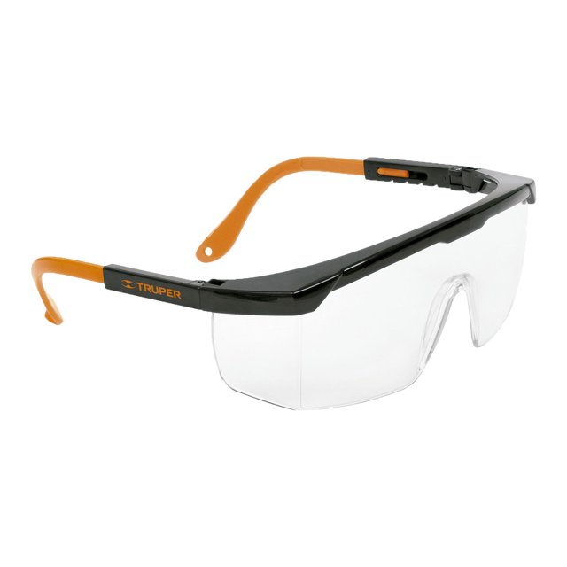 Lentes de seguridad ajustables transparentes Truper Classic
