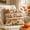 Multicolor, variant on QualiVow Embroidered Squirrel and Acorn Throw Pillow Cover 17.7 x 17.7 Inch, Cute Fall Animal Theme Cushion Case with Leaf and Berry Accents, Rustic Decorative Pillow Sham for Couch Bed Sofa